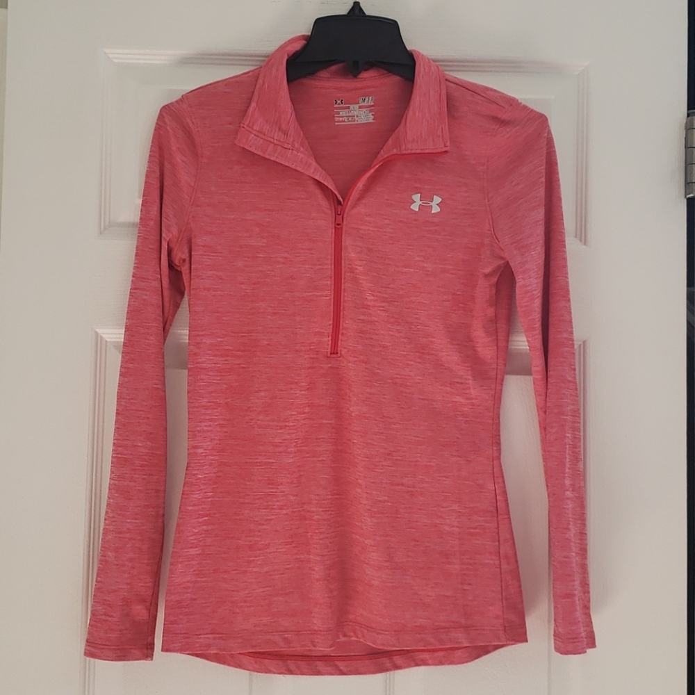 Under Armour Tech Heat Gear Half-Zip Tee